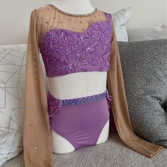 Bodywrappers Other - Bodywrappers Semi-Custom Purple Lyrical Dance Costume